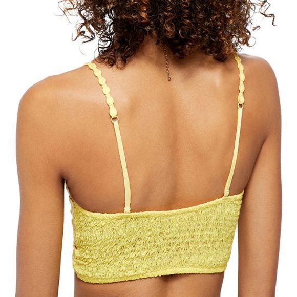 FP- IntimatelyFree People Bralette Sunrise to Sunset Crop Top Sunny Day Sz Small - Picture 6 of 6